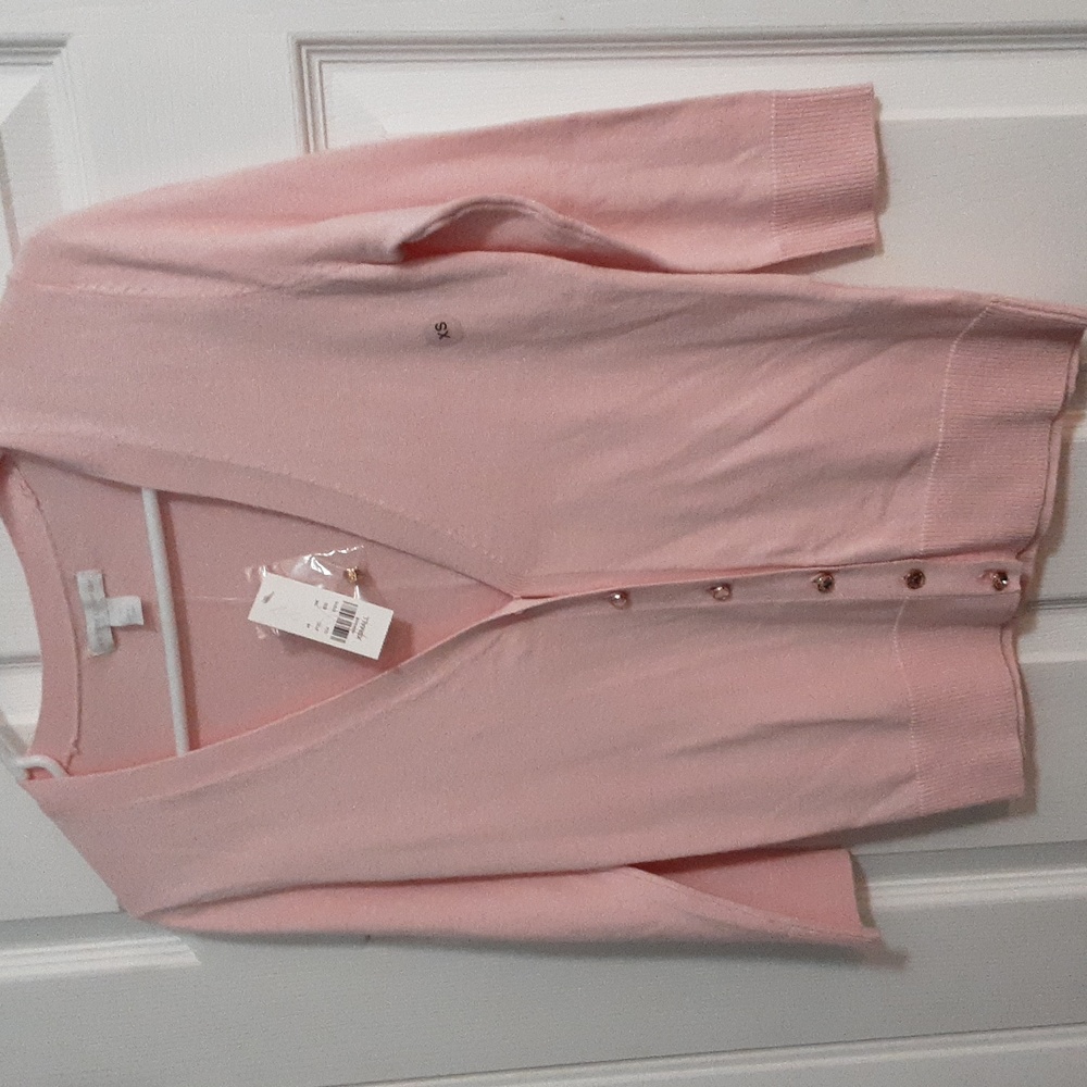 New York & Co. Pink cardigan Size XS
